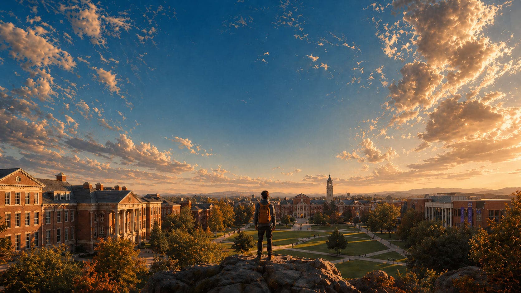 Campus background